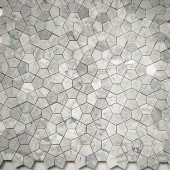 Carrara Pentagon - mosaics-4-you