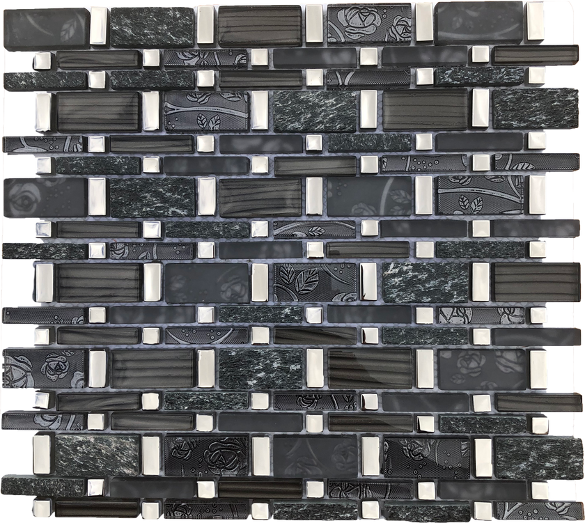 rectangle glass tile