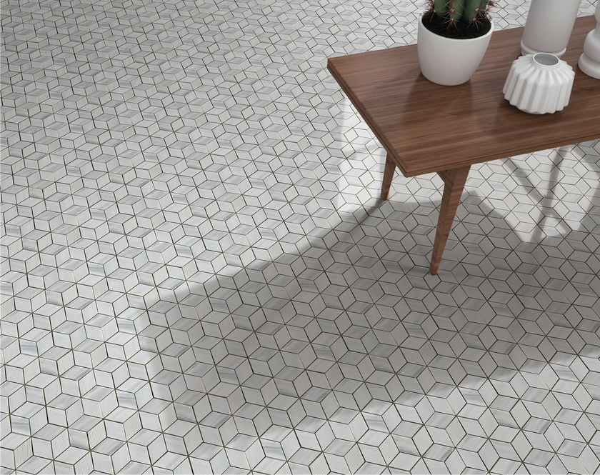 qbert tile pattern