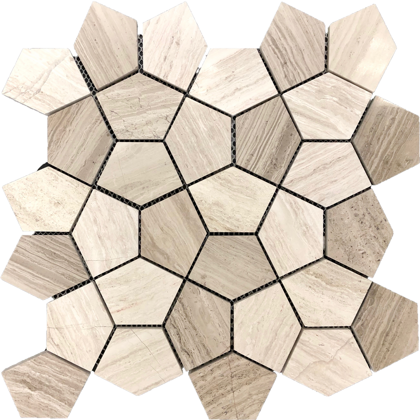 Silverwood Pentagon - mosaics-4-you