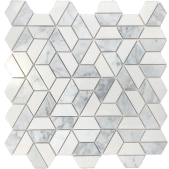 hexagon marble tile