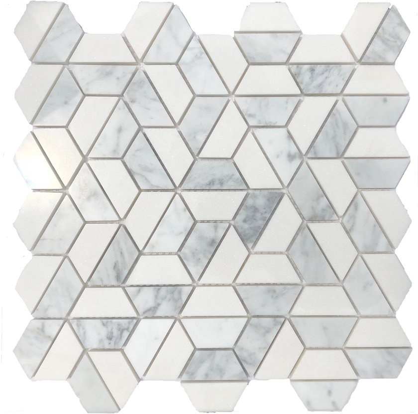 hexagon marble tile