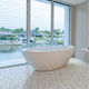 Skyline Marmol Shower Hexagon Marble Tile