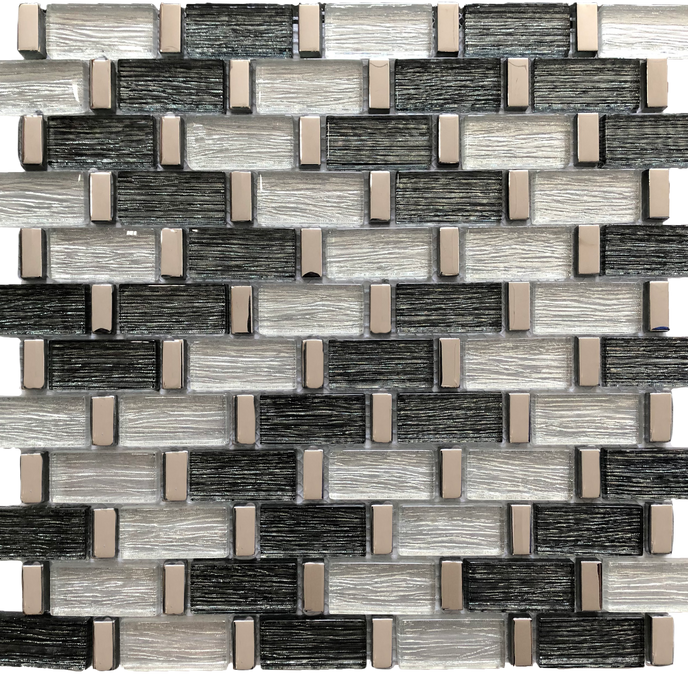 glass subway tile kitchen backsplash