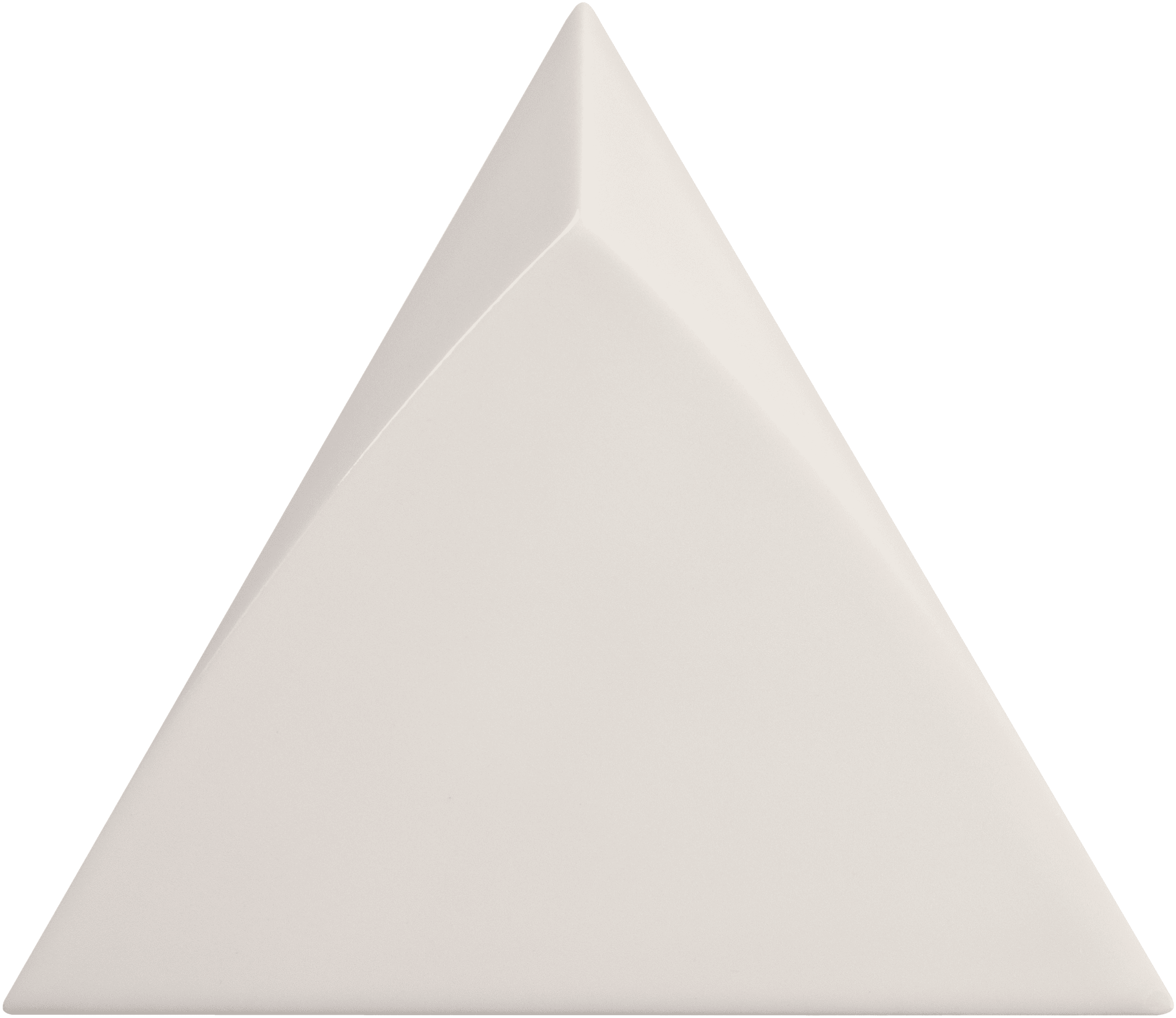 Tirol Light Grey Triangle Tile 4"x5" - mosaics-4-you