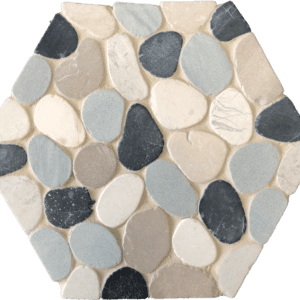 Pebblino Metro Flat Hexagon - mosaics-4-you