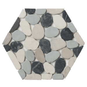 Pebblino Metro Flat Hexagon - mosaics-4-you