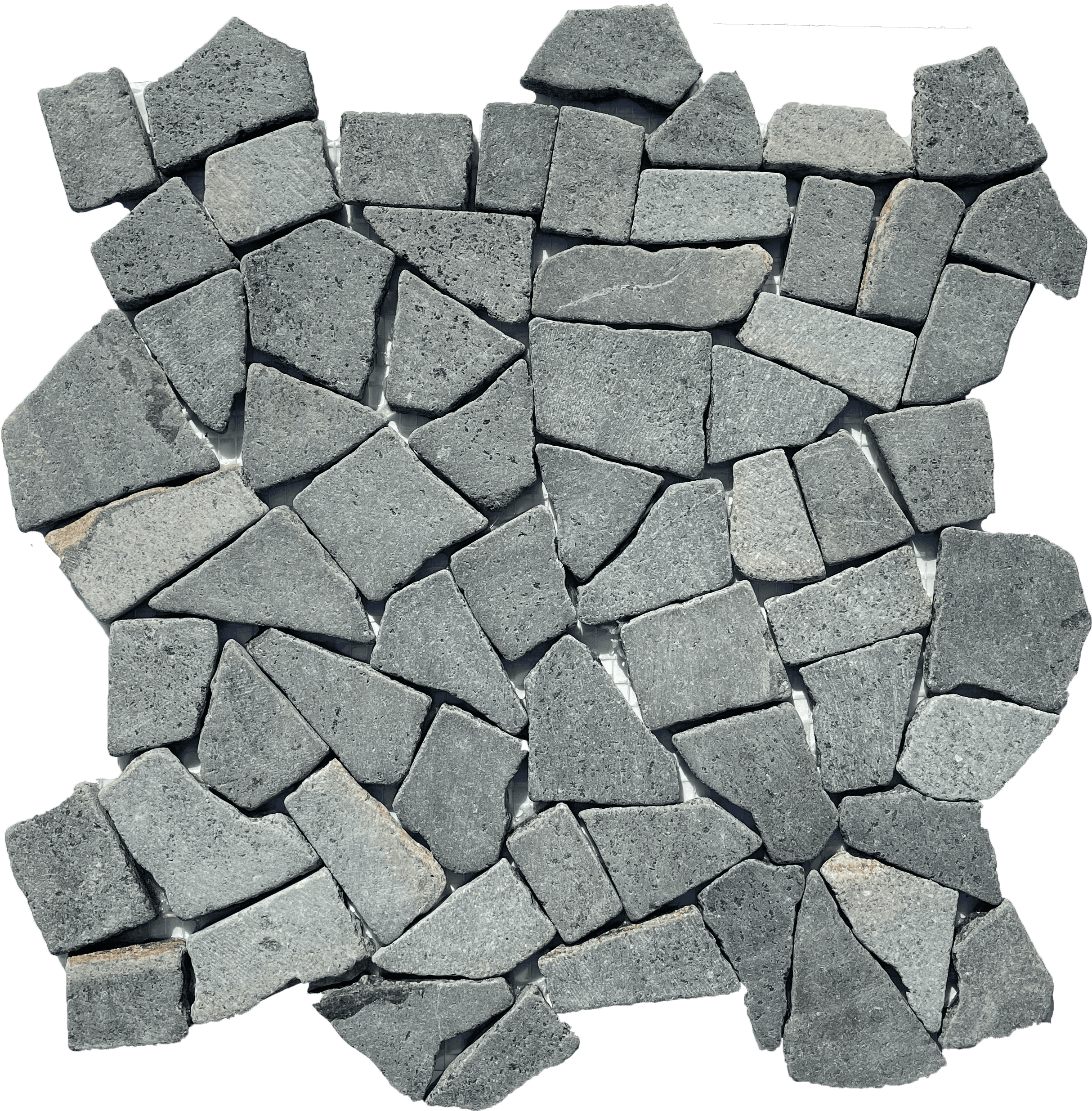 Vesuvio Black Lava Stone Pebble - MOSAICS4YOU